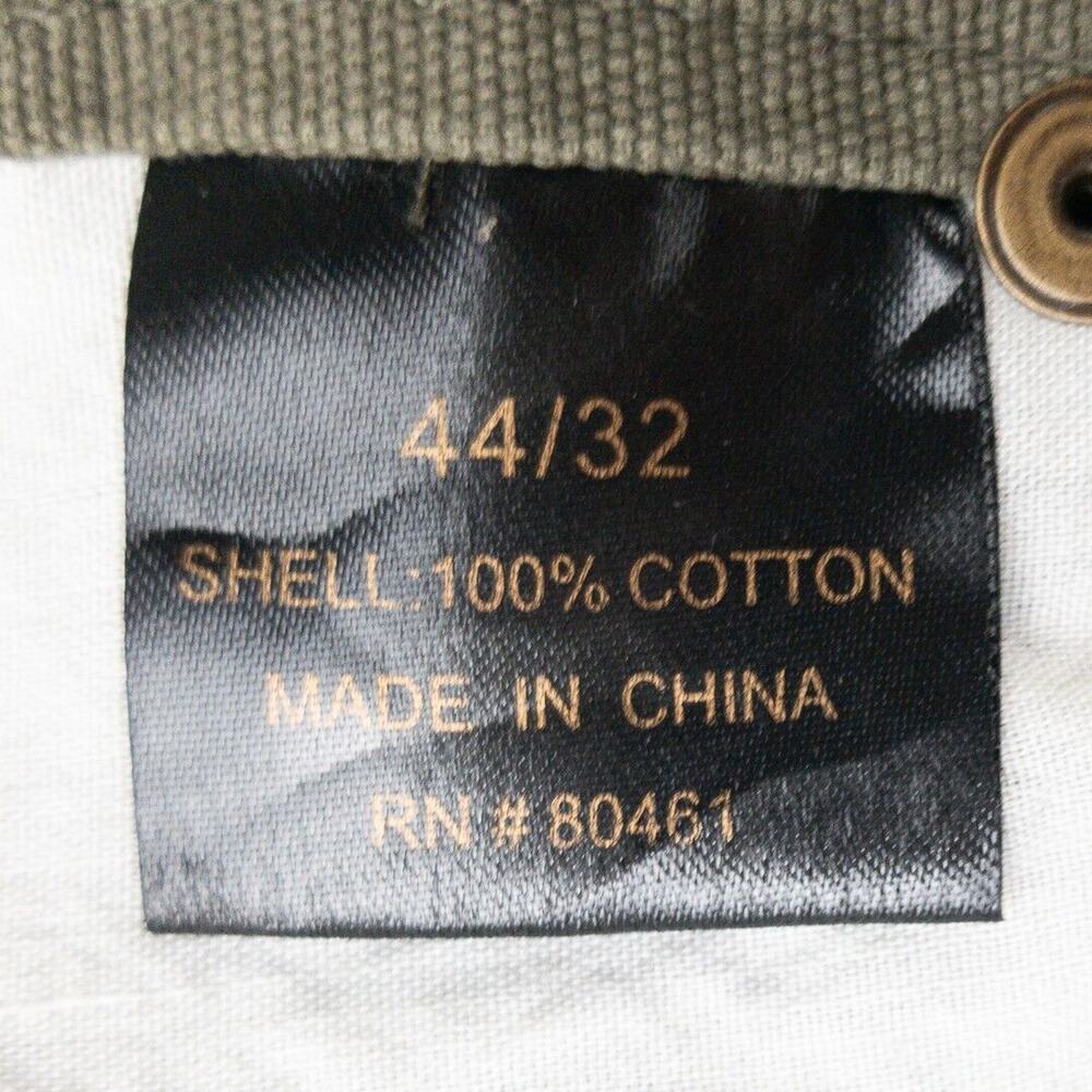 Men’s Jeans 44x32 Green Twill NWT Heavy Cotton Canvas Workwear Outdoor GuideGear - Picture 9 of 14